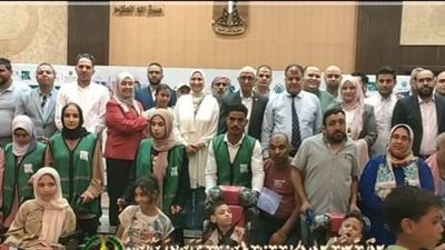 محافظ شمال سيناء يسلم أجهزة تعويضية لذوي الإعاقة 