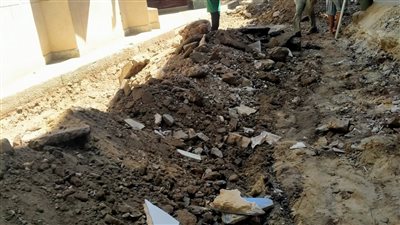 محافظ الغربية: رصف شارع العلو بحي ثان المحلة استجابة لمطالب المواطنين