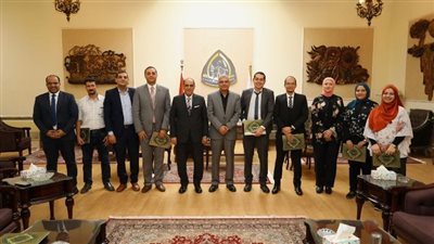 جامعة الزقازيق تُهنىء علمائها الحاصلين على جوائز الدولة في العلوم والتكنولوجيا