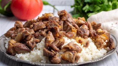 طريقة عمل الفتة باللحمة 