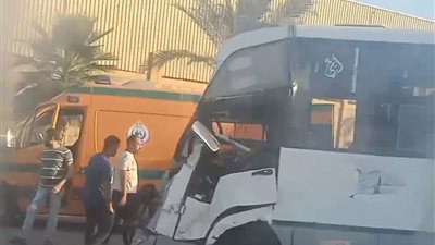 إصابة 8 أشخاص في حادث تصادم سيارة بالمنوفية