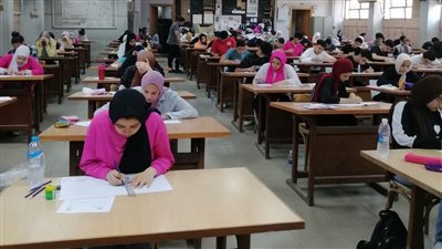 27 ألف طالب يؤدون اختبارات القدرات في جامعة حلوان