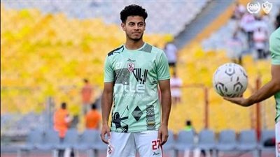 محمد عاطف يحصل على لقب الأفضل فى لقاء زد والزمالك 