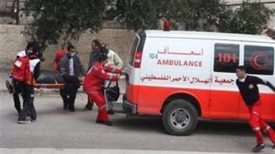 الهلال الفلسطينى: نحاول تقديم الخدمات الصحية للمواطنين لكن الإمكانيات محدودة للغاية