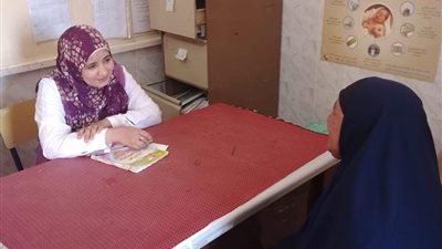 جامعة المنوفية تنظم قافلة طبية بقرية غمرين 
