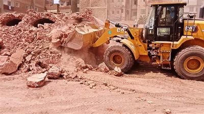 رفع 12 ألف طن قمامة ومخلفات مباني بمراكز الشرقية 