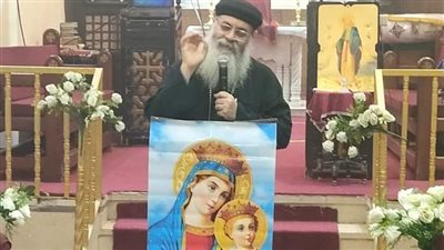 القس مرقس صموئيل يترأس ثانِ أيام نهضة العذراء.. شاهد 