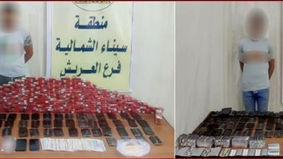 حملات موسعة بشمال سيناء لضبط تجار الحشيش والسلاح 