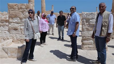 13 سفيرًا بالقاهرة في جولة بمارينا العلمين الأثرية