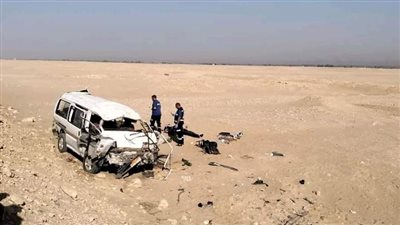 ننشر أسماء المصابين في حادث انقلاب سيارة ميكروباص بقنا