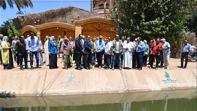 وزير الري يتفقد ترعة المنحر بالمنوفية ويوجه بسرعة دراسة شكاوي المنتفعين 
