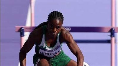 أولمبياد باريس 2024.. الامريكية روسيل تحرز ذهبية ١٠٠ متر حواجز 