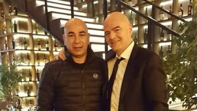 أنفانتيو يُهنئ حسام حسن بعيد ميلاده