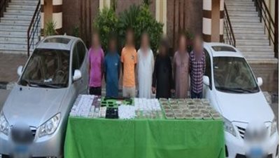 ضبط تشكيل عصابي بحوزته مخدرات بقيمة 6 ملايين جنيه بالقليوبية