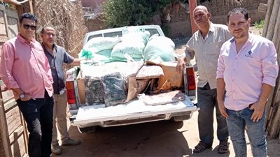ضبط نصف طن دقيق و130 كيلو أسماك فاسدة بالفيوم 