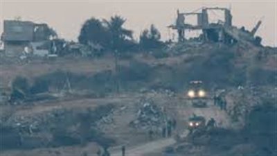 آليات الاحتلال تتوغل في منطقة القورة بلدة بني سهيلا شرق خان يونس