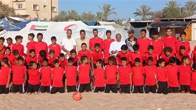 الاتحاد الفلسطيني يواصل تنفيذ مبادرة تدريب كرة القدم لأطفال غزة