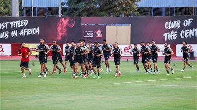 الأهلي يختتم استعداداته لمباراة زد في الدوري 