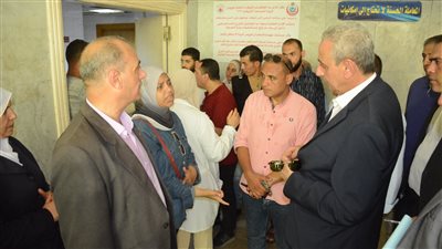 محافظ الغربية يتفقد الخدمات الصحية بمستشفى المحلة العام
