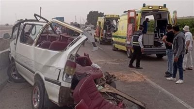 الاستعلام عن الحالة الصحية للمصابين في حادث تصادم أتوبيس وسيارة نقل بشبرا الخيمة 