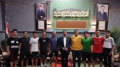 فريق عرب أبيدوس في ضيافة لجنة حزب الوفد بالمنيرة الغربية