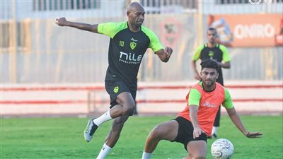 تدريبات متنوعه للاعبى الزمالك استعدادا لطلائع الجيش 