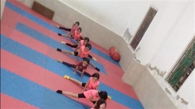 الجمباز بمركز شباب ابيس ضمن مبادرة صيف بلدنا بالاسكندرية 