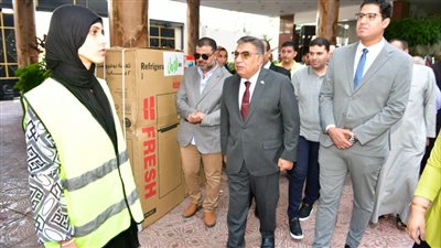 محافظ الدقهلية يسلم مساعدات زواج لـ 20 عروسا من الأسر الأولي بالرعاية 