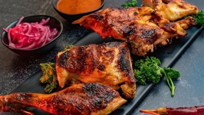 طريقة تحضير دجاج المندي الأحمر