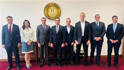 استقبال رئيس وأعضاء الجمعية المصرية لشباب الأعمال بمقر وزارة الخارجية
