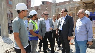 إنشاء محطة معالجة الصرف الصحي بدراجيل في المنوفية  