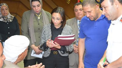 محافظ البحيرة تعقد اجتماع خدمة المواطنين