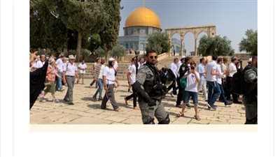مستعمرون يقتحمون المسجد الأقصى اليوم الأربعاء 
