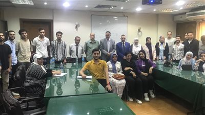 معهد بحوث الاقتصاد الزراعي يختتم اليوم دورة تدريبية لطلاب كلية الزراعة بمشتهر جامعة بنها