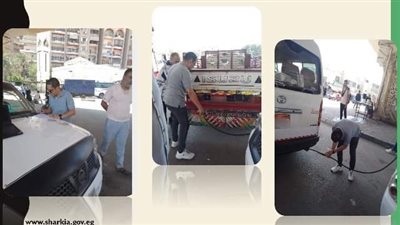 فحص عوادم 88 سيارة وتحرير 24 محضر جنحة للمخالفين بالشرقية 