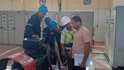 تعزيز إجراءات السلامة والصحة المهنية في مواقع العمل بمياه سوهاج