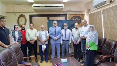 رئيس مياه الفيوم يستقبل نائب سفير اليونيسيف بالقاهرة