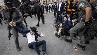 اعتقال 17 من اليهود الحريديم خلال احتجاجات شمال إسرائيل 