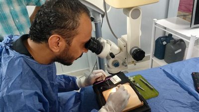 صحة أسيوط تعقد دورة تدريبية على عمليات المياه البيضاء بالليزر