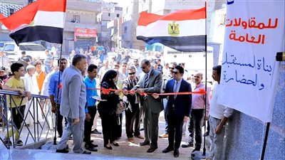 محافظ سوهاج يفتتح سوق السمك الجديد بحي غرب 