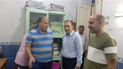 وكيل صحة البحيرة يتفقد القومسيون الطبي بدمنهور