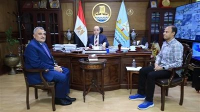 المدير التنفيذي لجهاز تنمية البحيرات يلتقي محافظ كفر الشيخ لبحث سبل التعاون