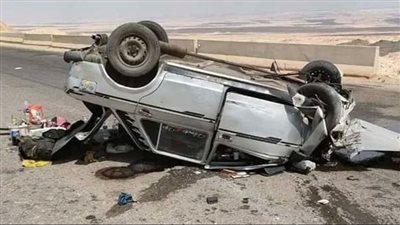 إصابة 5 أشخاص في إنقلاب سيارة ملاكي بجنوب سيناء 