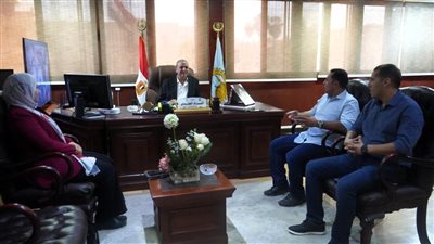 محافظ الغربية يلتقى وفد «حياة كريمة» لزيادة سبل التعاون 