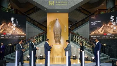 حضارة مصر القديمة تستقبل 136 ألف زائر بمتحف شنغهاي في الصين