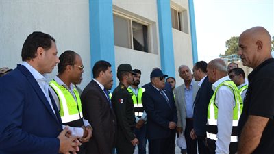 محافظ الدقهلية يشهد بدء التشغيل التجريبي لتوسعات مرفق مياه شربين 