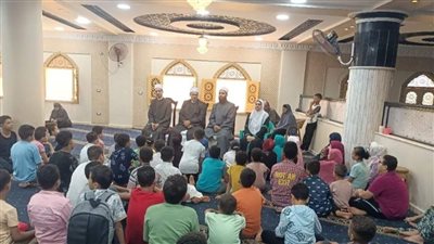  أوقاف الفيوم تعقد لقاء الجمعة للأطفال بمسجد الرضوان