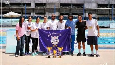 إنبي يحقق إنجازات تاريخية في بطولة السباحة بالزعانف