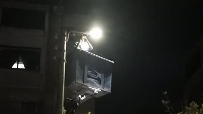 إنارة منطقة مسجد التوحيد 