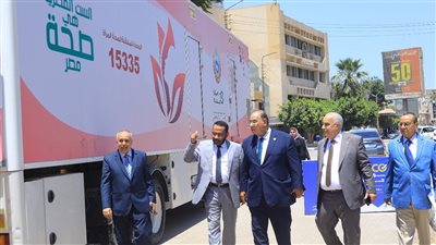 فحص 703 سيدة في قافلة وزارة الصحة بالفيوم